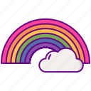 cloud, lgbt, rainbow