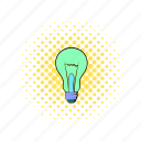 bulb, comics, electricity, energy, g13273, idea, lamp