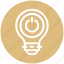 bulb, energy, idea, light, light bulb, on off, power 