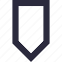 bookmark, favorite, insignia, mark, symbol