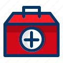 aid, box, first, health, healthcare, medical, medicine