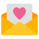 love, letter, heart, mail, message, valentine, envelope