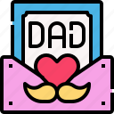 card, dad, father