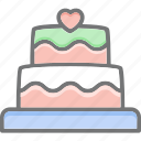 cake, love, marriage, romance, wedding