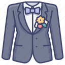 groom, suit, tie, tuxedo