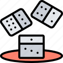 dice, rolling, casino, gamble, game