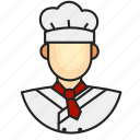 avatar, chef, male, profession