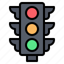 traffic, light, sign, stop, road, signaling, transportation