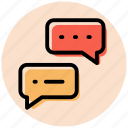 conversation, debate, discussion, chat bubble, communications, speech bubble, message