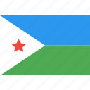 country, djibouti, flag, nation, world