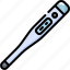 digital, equipment, health, hospital, medical, temperature, thermometer 