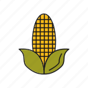 corn, food, pop, vegetable