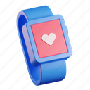 heartbeat, monitor, pulse, display, healthcare, wristband, smartwatch