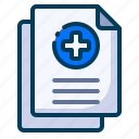 document, file, folder, healthy, medical, medical paper, records