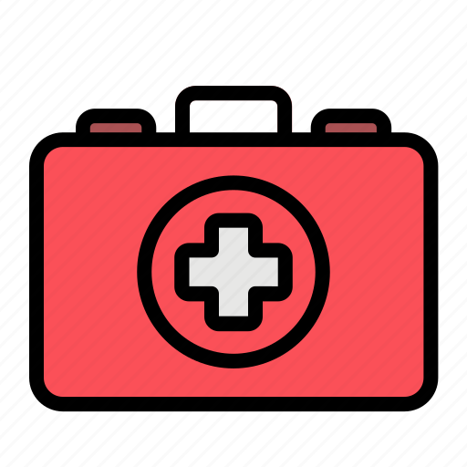 Medicine, medical, kit, aid, first, emergency, box icon - Download on Iconfinder