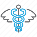 caduceus, medical, pharmacy, snake