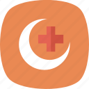 cross, doctor, health, healthcare, medical, moon