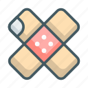 bandage, aid, medical