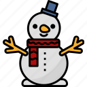 snow, snowman, christmas, winter, xmas, new, year