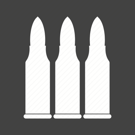 Ammunition, bullet, bullets, danger, gun, shot, war icon - Download on Iconfinder