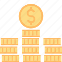 money, business, coin, currency, dollar, finance, stack