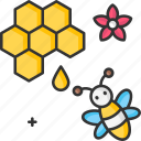 bee, bees, honey, honeycomb, organic