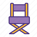 chair, cinema, film, media, movie, video