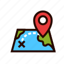 delivery, location, map, pin, route, shipping, tracking