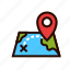 delivery, location, map, pin, route, shipping, tracking 