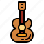 acoustic, guitar, instrument, music 