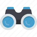 binoculars, explore, find, magnifier, view, zoom