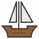 boat, nautical, sailor, ship