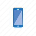 blue, mobile, phone, call, communication, smartphone