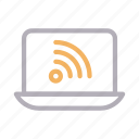 connection, laptop, signal, wifi, wireless