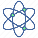 atom, education, network, school, science