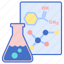 chemistry, flask, science