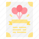 birthday, card, greeting, invitation, party