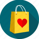 bag, gift, love, romantic, shop, shopping, valentine