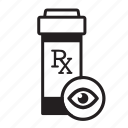 eye, medical, prescription, sight, drugs, health, medicine