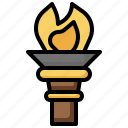 torch, primitive, miscellaneous, fire, illumination, light