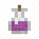 chemical, experiment, laboratory, pixelart, poison, potion, purple