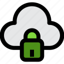 lock, protection, secure, cloud