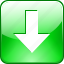 arrow, back up, backup, batch, button, charge, down, download, downloading, downloads, green, guardar, loading, save