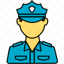 guard, security, police, avatar, police officer, policeman, security guard