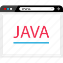 browser, code, java, program