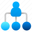 team, management, hierarchy, diagram