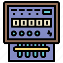 electric meter, electricity, technology, electronics, power