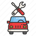 car, garage, place, repair, service