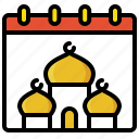 calendar, islam, mosque, muslim, ramadan, religion