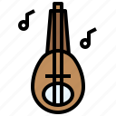 instrument, musical, orchestra, oud, string